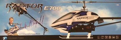 Raptor e700 flybarless mit - e700,