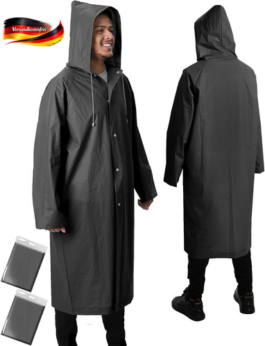 Regenponcho wasserdicht 2er - regenponcho,