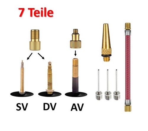 Fahrrad ventil adapter sv - ventil,