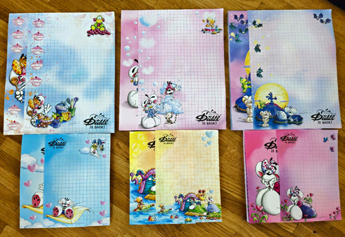 Diddl briefpapier set konvolut - diddl, briefpapier-set