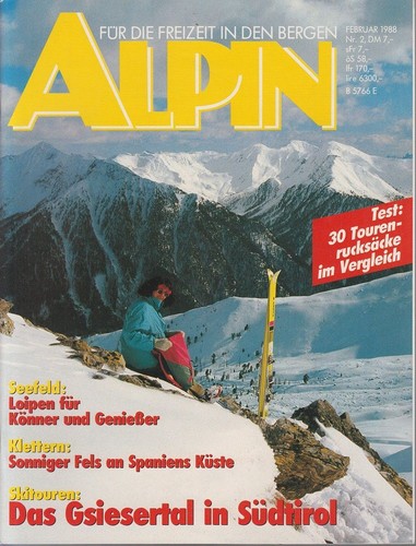 Alpin februar 1988 für - alpin., die