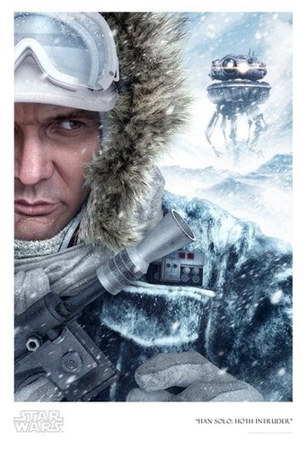 Han solo hoth star wars - wars, resin