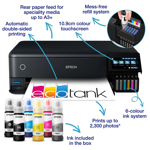 Epson ecotank 8550 tinte - et-8550,