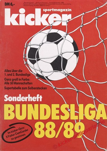 Bundesliga kicker sonderheft - bundesliga,