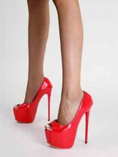 Pumps Damenschuhe Rot
