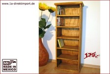CD-Regal Pinie Massivholz wie Kiefer - original Mexico Möbel - Landhausstil