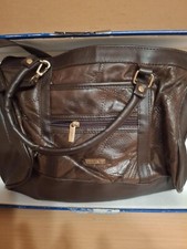 DAMEN VINTAGE TASCHE   braun