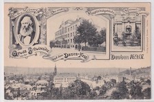 57069 Mehrbild Ak Gruß von der Schulweihe Deuben 16.9.1907 