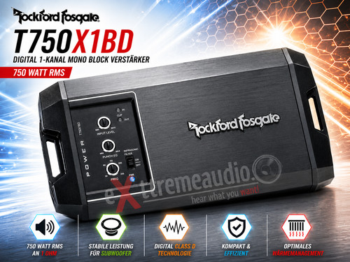 Rockford fosgate t750x1bd - rockford,