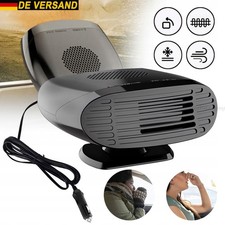 12V Auto Heizlüfter 2 in 1 Auto Heizung Defroster 360° Anti-Beschlag Autoheizung