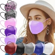 20 x AHOTOP FFP2 Masken Bunt, FFP2 Maske CE Zertifiziert 10 Farben 20 Stück,