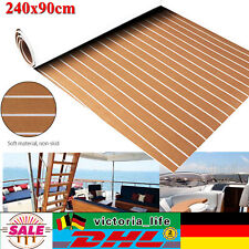 240x90cm Teak EVA Schaum Boot