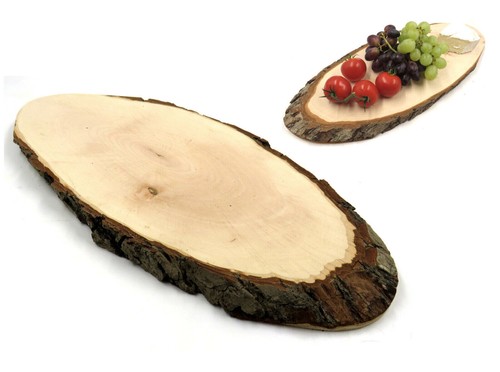 Rindenbrett oval brettchen - oval,