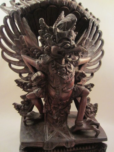 Sri garuda holz statue - holz,