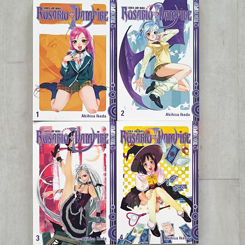Rosario vampire manga - rosario,