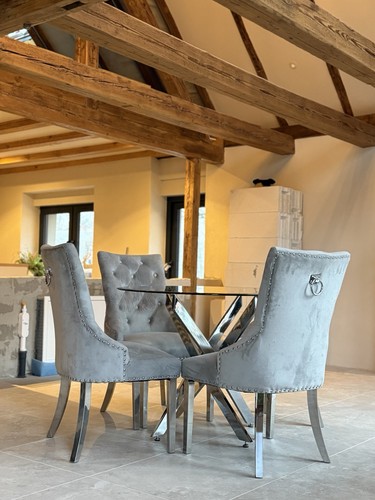 Esszimmer set glastisch 4 - esszimmer-set:,