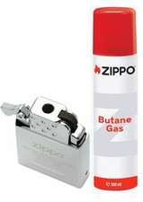 ZIPPO Insert Yellow Flame Gaseinsatz + ZIPPO Feuerzeug Butane Gas 100ml