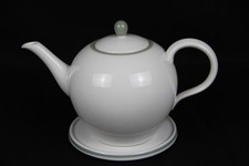 KPM Porzellan Teekanne Kanne grüner Rand vintage 20er/30er