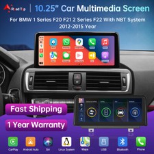 10.25'' Carplay/Android Auto Touchscreen für BMW 1/2er F20 F21 F23 Navi Mirror