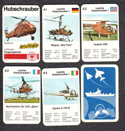 Quartett ass hubschrauber - quartett,