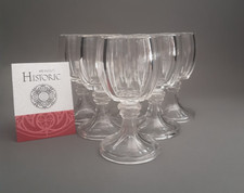 Sechs seltene 180 Jahre alte, antike Gläser original Biedermeierzeit um 1840