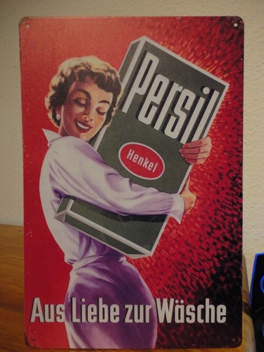 Blechschild alte persil - alte,