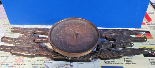 Bronze kerzenhalter - bronze,