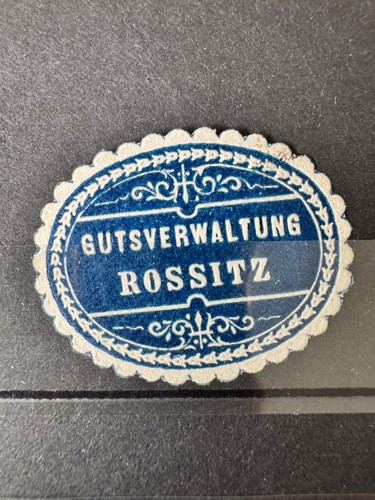 Reklamemarke siegelmarke - reklamemarke,