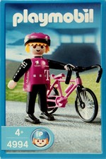 1 Playmobil Werbefigur Team Telekom Radrennfahrer Tour de France in Top-OVP 4994