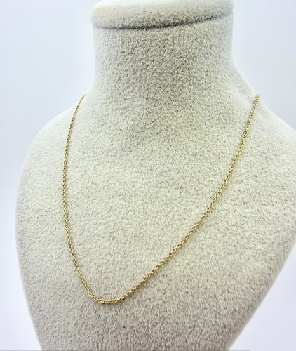 Gelbgold 18k kabelspur kette - gelbgold,