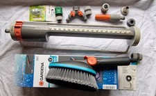 Konvolut GARDENA Autowaschbürste Rasensprenger diverse Anschlüsse 3/4 Zoll