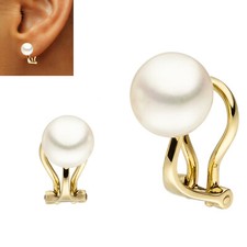 Paar Ohrringe Clips 585 echt