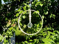 Sonnenfänger Glaskugel, Prisma, Lichtbrecher, Mobile Fenster, Glasprisma