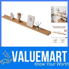 Wandregal Holz Eiche massiv