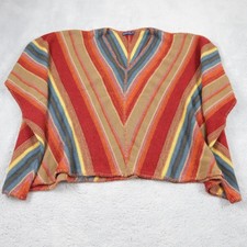 Vtg Ralph Lauren Poncho Damen