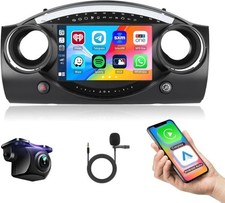 Für BMW Mini Cooper S R50 R52 R53 2000-2007 Autoradio Android 15 Carplay GPS Nav