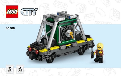 Lego city eisenbahn flachwagen - lego,