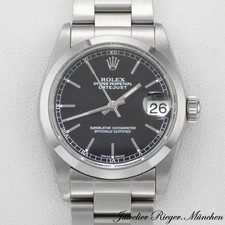 Rolex Medium Datejust 31 mm 2003 LC100 Edelstahl Automatik Damenuhr Stahl