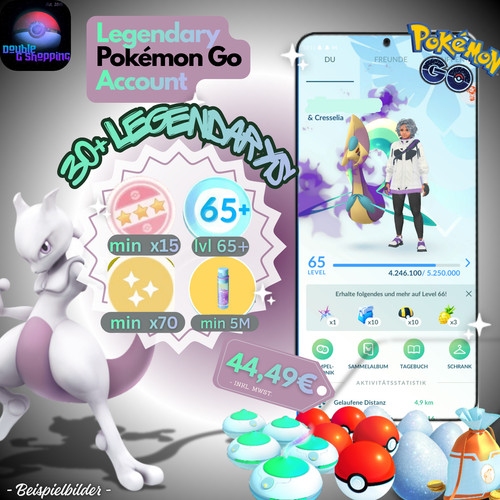 Pokémon account 30 - account, 30+