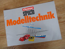 Carrera Structo Modelltechnik RC Katalog 1974 A4 20 Seiten Flugzeug Boot Auto !