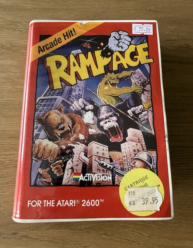 Arcade hit rampage atari - rampage,