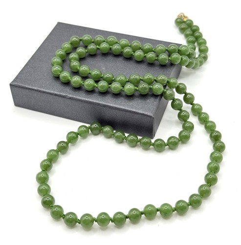 Echte jade perlenkette grün - echte,