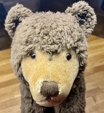 Steiff reit bär auf metall - auf,