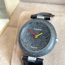 Tissot Rock Uhr Schwarz Leder