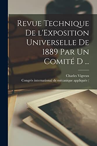Vigreux revue technique - vigreux,