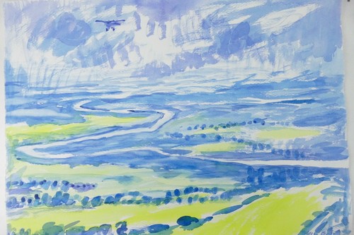 Wilhelm klußmann aquarell - wilhelm,