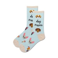 Hot Sox Women Dog Mom Crew