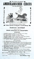 1853 amerika zirkus - 1853, münchen
