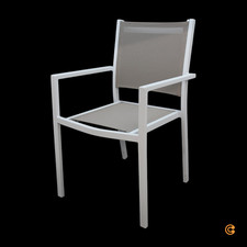 Jan-Kurtz Fiam Aria Stapelsessel Stapelsessel Gartenstuhl SIEHE TEXT/FOTO