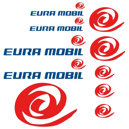 Eura mobil aufkleber sticker - mobil,
